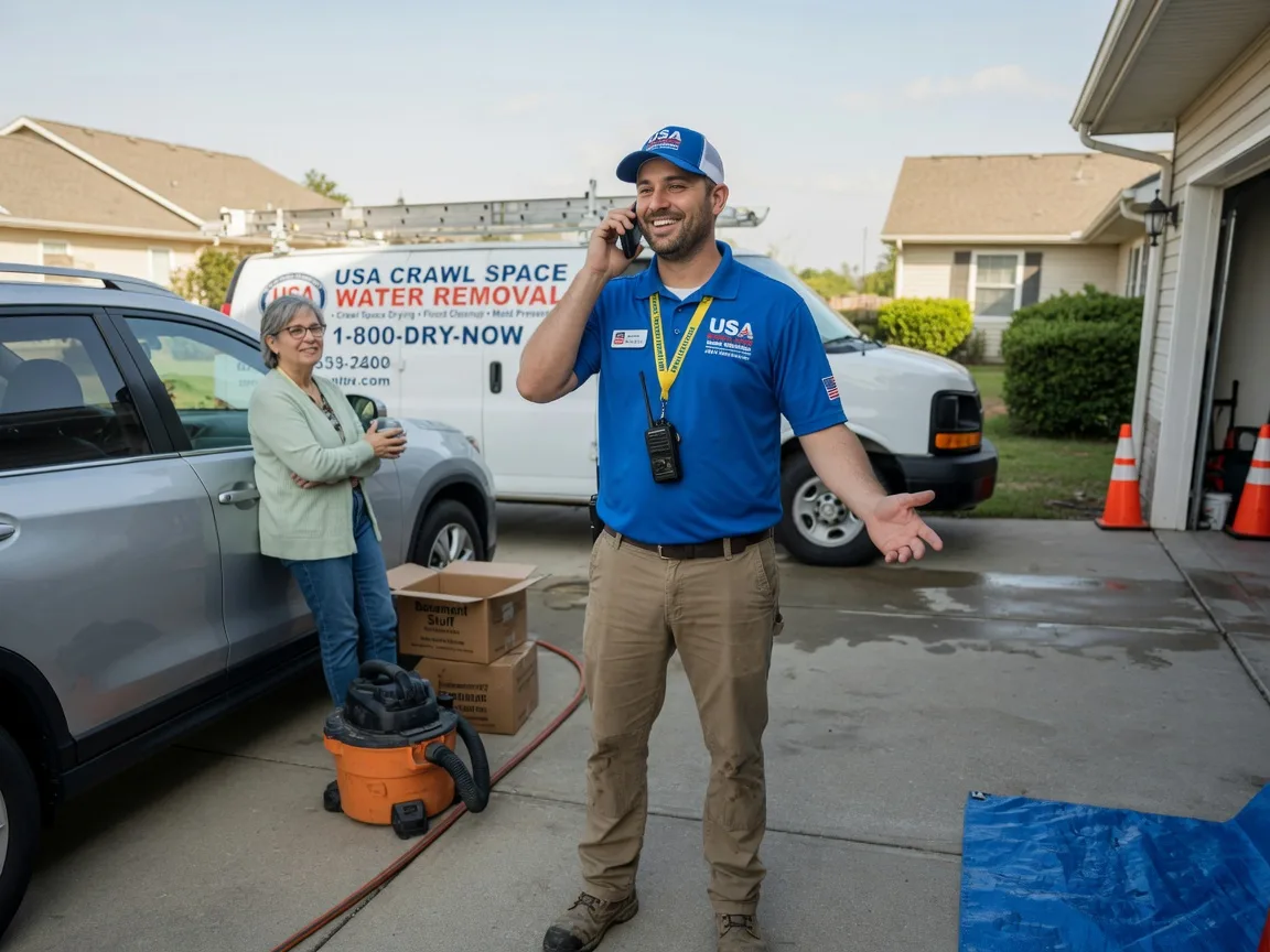 Crawl Space Water Removal Belleville, AR FAQs